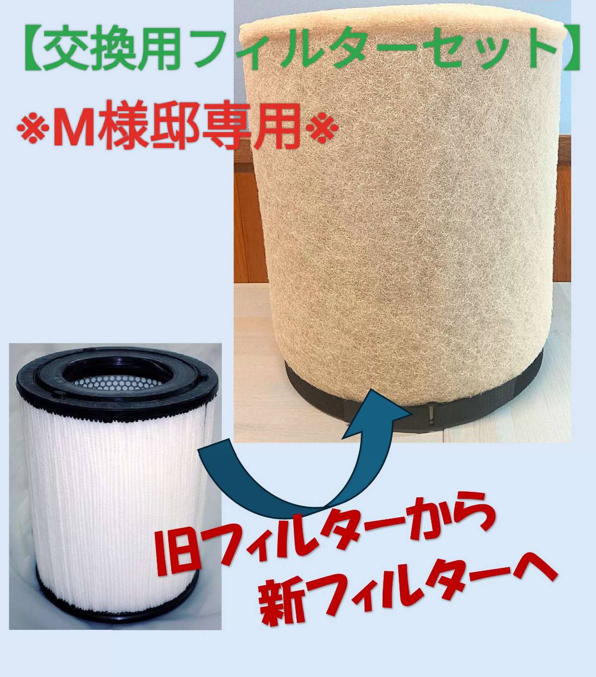 【個別専用】交換用フィルターセット（ＮＷＦ）